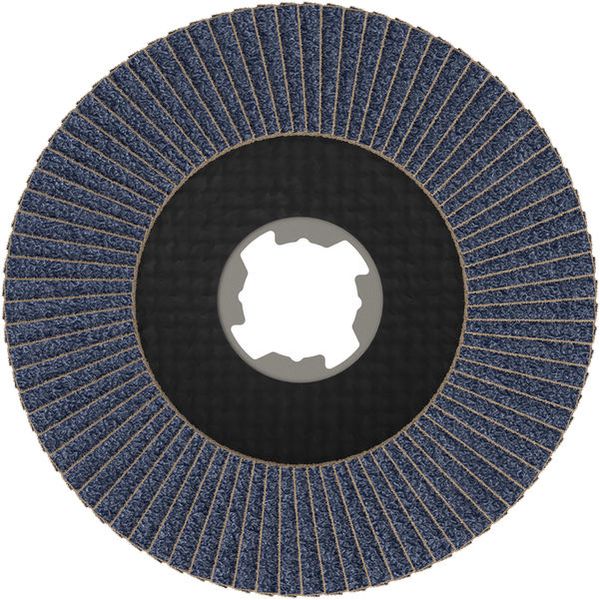 X-LOCK Flap discs, angled version, fibre plate, Ø 115 mm, G 60, X571, Best for Metal, 1 pc image 1