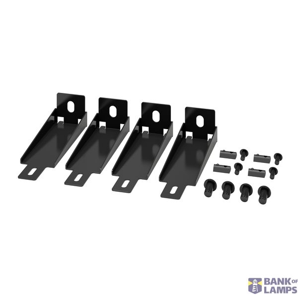 Cabinet Install Bracket x4 Black image 1