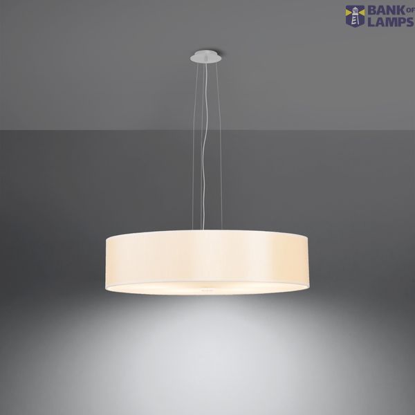 CHANDELIER SCALE 50 WHITE E27 5X60W IP20 image 8