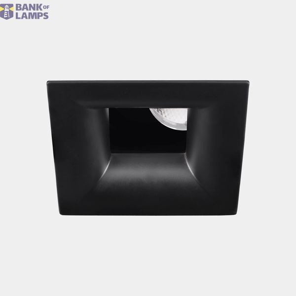 Downlight Play Soft Square Adjustable 17.7W LED neutral-white 4000K CRI 90 33º DALI-2 Black IP23 1610lm image 1