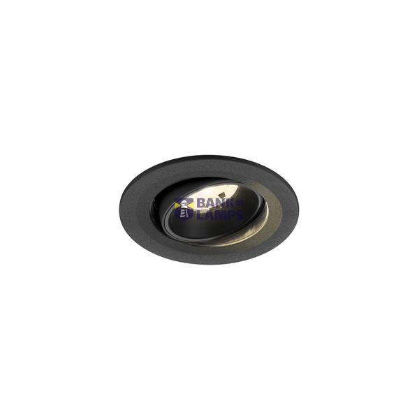 NUMINOS© MOVE S recessed ceiling light 4000K 20ø IP20 rnd bl image 1