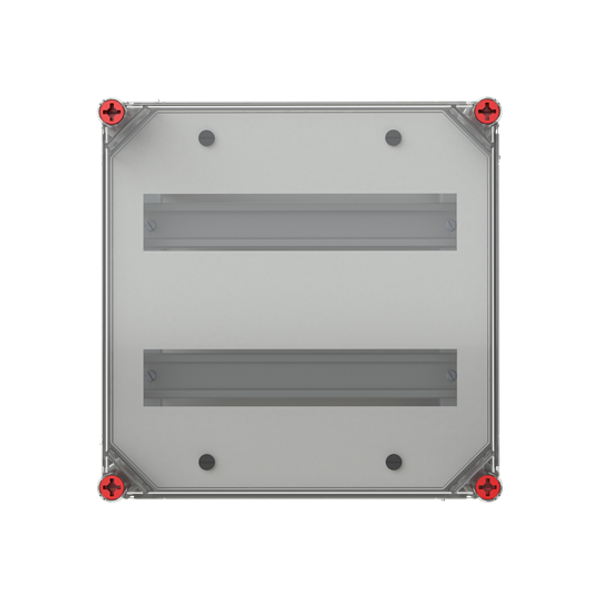 VB33HT-D2 RE housing 320x320 2R a14TE standard field housing 28TE with transp. Cover image 1