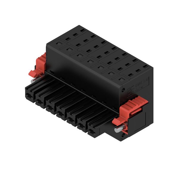 PCB plug-in connector, female plug, 7.62 mm, Number of poles: 7, 180°, PUSH IN with actuator, Tension-clamp connection, Clamping range, max. : 10 mm², Box image 2