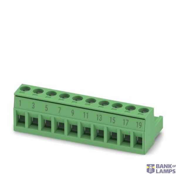 MSTB 2,5/10-ST-5,08 BD:1-19 - PCB connector image 1