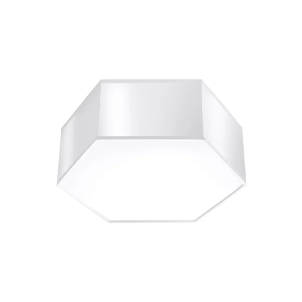 CEILING LAMP SUNDE 11 WHITE E27 2X60W IP20 image 1