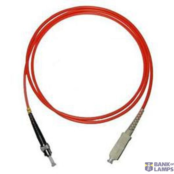 Fluke Multimode Encircled Flux compliant test reference cord kit (2m) for testing 62.5um ST terminated fibers (2 SC/ST, 2 ST/ST) image 1