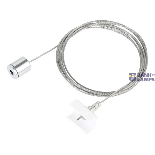 SUSPENSION 2m WHITE FOR 3-PHASE TRACK image 1