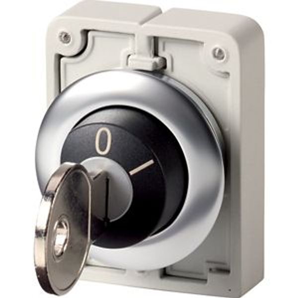 M30I-FWRS-A1 Key-operated actuator, Flat Front, maintained, 2 positions, Key withdrawable: 0, Bezel: stainless steel image 8