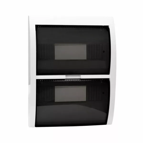 Banquise white cover with tinted flap for BL08P box - 24  modules image 1