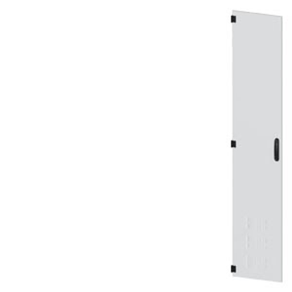 SIVACON, door, left, ventilated, IP40, H: 2200 mm, W: 400 mm, RAL 7035 image 2