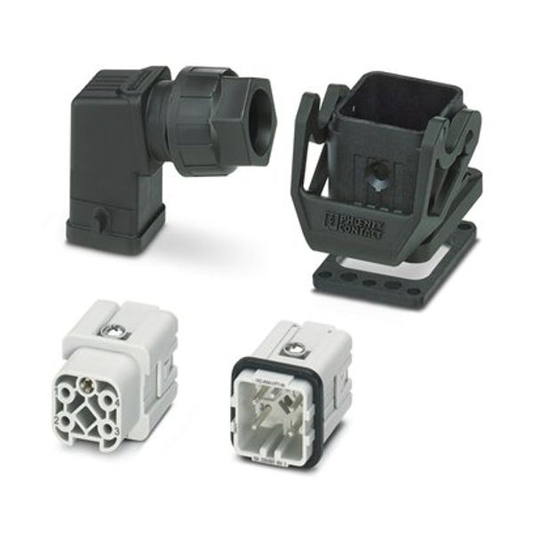 HC-STA-A04PT-BWS-HS-M20-PLRBK - Connector set image 1