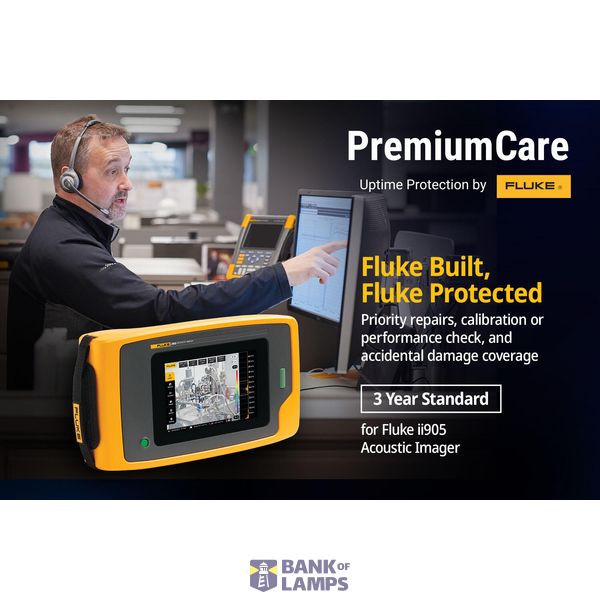 FPC3S-II905-1 3 years of Premium Care Standard for Fluke ii905 Acoustic Imager image 1