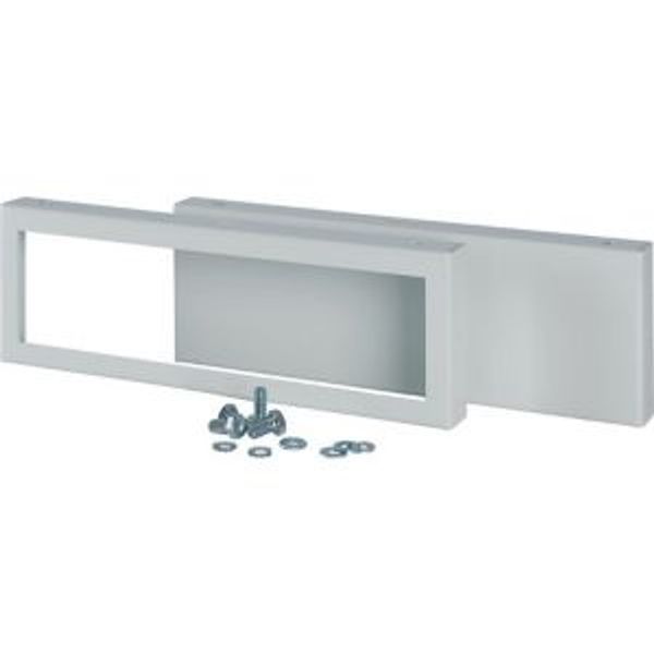 BPZ-SS-1/320/SET/BO Corner protection kit for base, HxD = 100 x 320 mm, blanking/open image 2