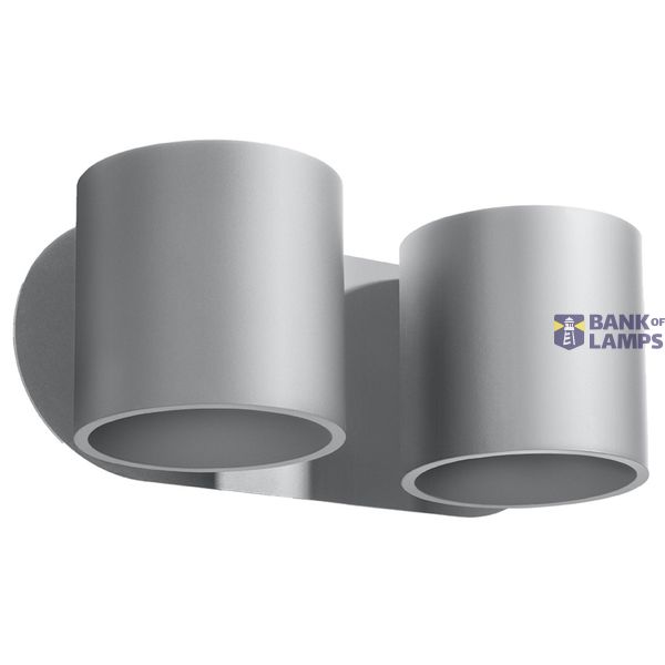 WALL LAMP ORBIS 2 GREY G9 2X40W IP20 image 2
