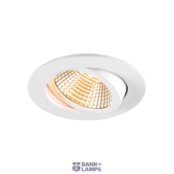 NEW TRIA® 95, ceiling installation ring, D: 11 H: 2.6 cm, IP 20, white image 1