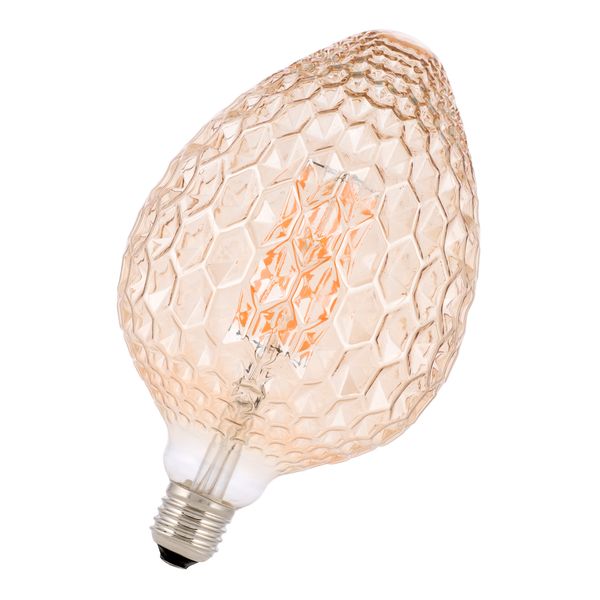 LED Filament Pine Cone E27 4W 2200K Gold Dimm image 1