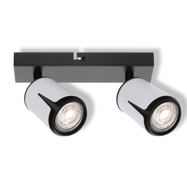 LED SPOT COLLAR 2XGU10 WT OSRAM image 1