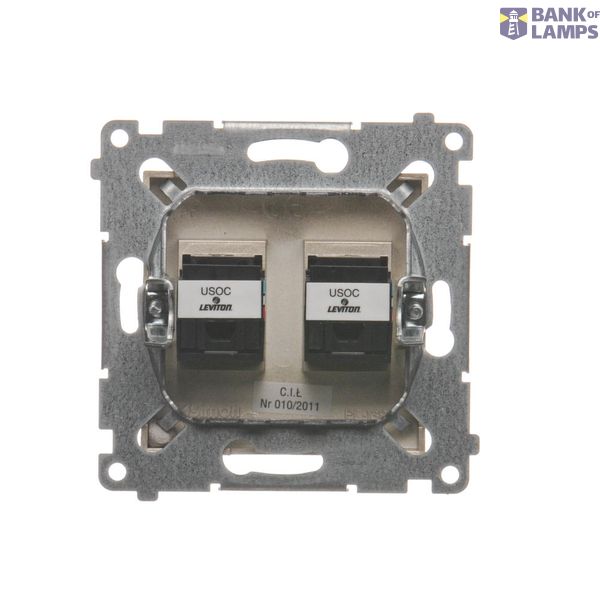 Three positions (1-0-2) single roller blind switch, 10A, Silver matt, metalic image 1