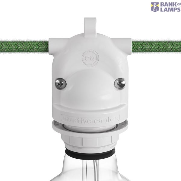 Eiva-2, 2-way outdoor lamp holder E27 and IP65 rating for Modulair System image 1