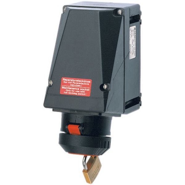 T0-1-8214/I1 Changeoverswitches, T0, 20 A, surface mounting, 1 contact unit(s), Contacts: 2, 45 °, momentary, With 0 (Off) position, with spring-return from both d image 563
