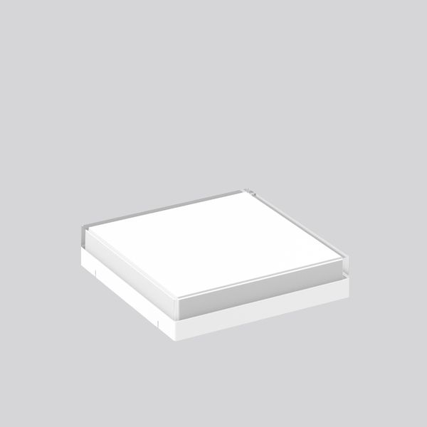 Replacement glass, moulded glass L 300 B 300 H 67 colour: white image 2