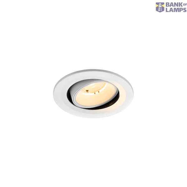 NUMINOS© MOVE S recessed ceiling light 3000K 40ø IP20 rnd wh image 1