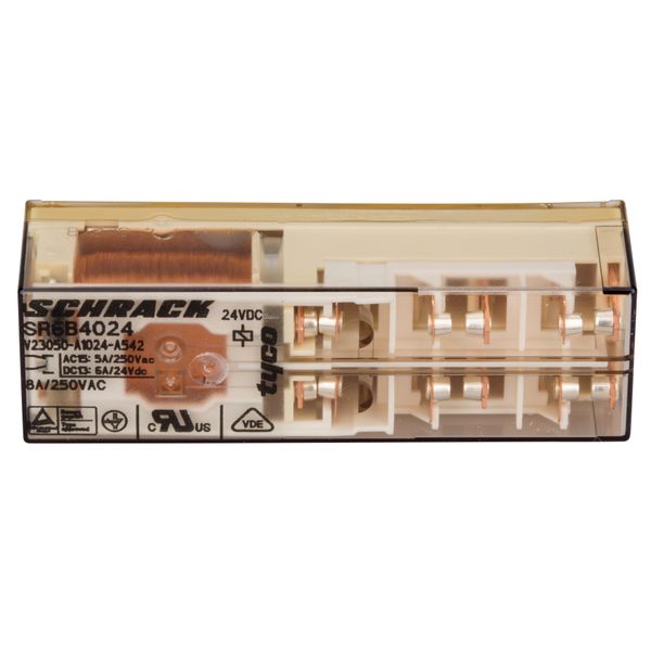 Force Guided Relay SR6, 4 NC, 2 NO,24VDC, 8A,print-version image 2