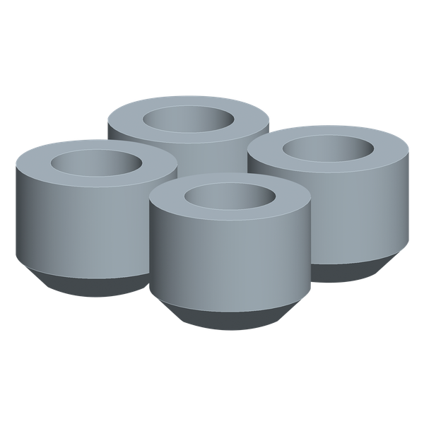 SET OF 4 SPACER FOR CADRYS DELTA ROOF image 2