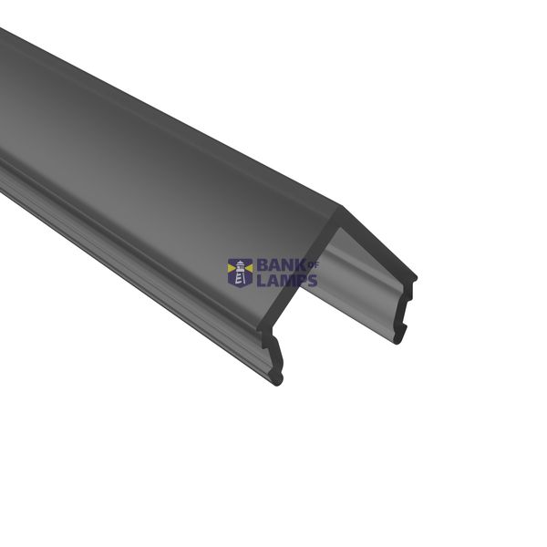 LINE20 V-COVER PMMA BLACK 3020mm image 1