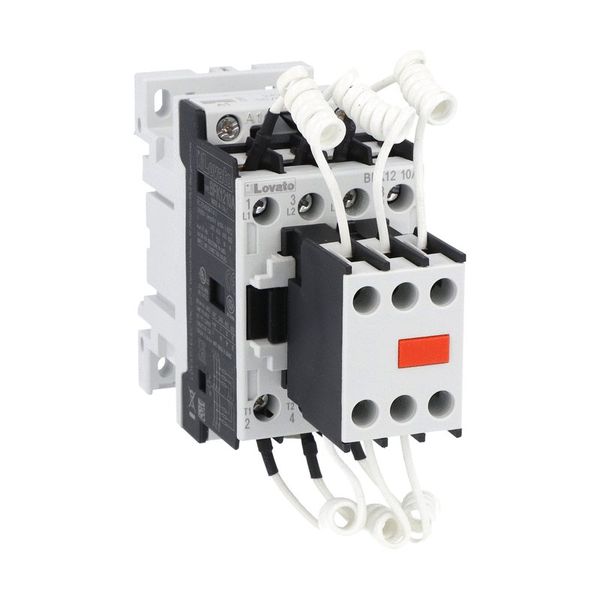 Contactor for power factor correction with AC control circuit, including limiting resistors, maximum IEC operational power 400V = 12.5kvar, coil 230VAC 50/60Hz image 1