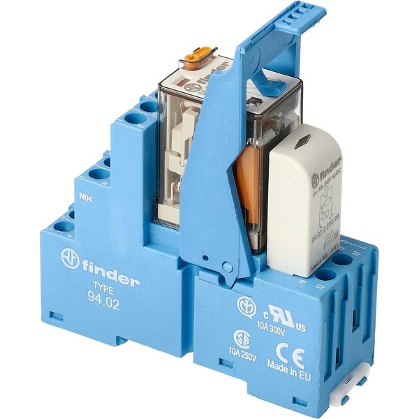 Rel. interface Mod.screw 2CO 10A/230VAC/Agni/LED/varistor (58.32.8.230.0060) image 4