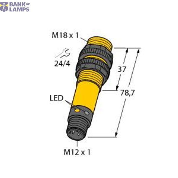 Photoelectric Sensor Retroreflective Sensor   S18RW3LQ1 image 1