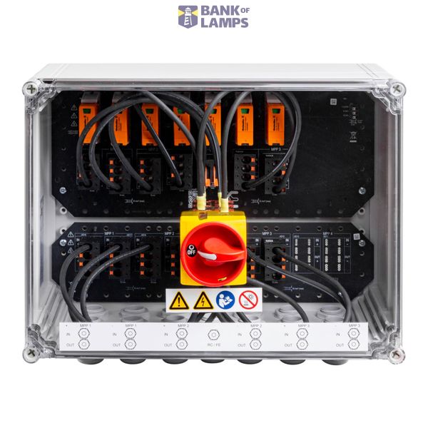 Combiner Box (Photovoltaik), PV Next, 1100 V, 3 MPP's, 3 Inputs / 3 Ou image 2