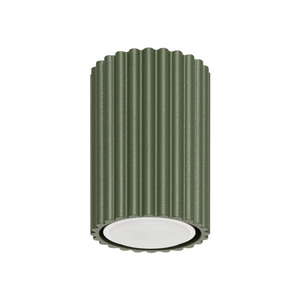 SPOT CARBON SURFACE-MOUNTED TUBE IN OLIVE GREEN COLOUR FOR HALLWAY image 1