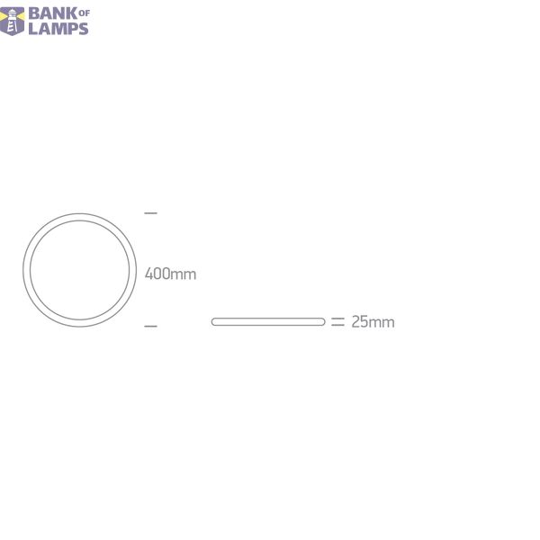 WHITE PLAFO 32W CCTV UGR19 230V image 2