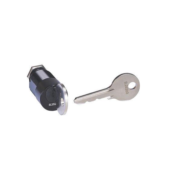 1 LOCK + 1 FLAT KEY RANDOM image 1
