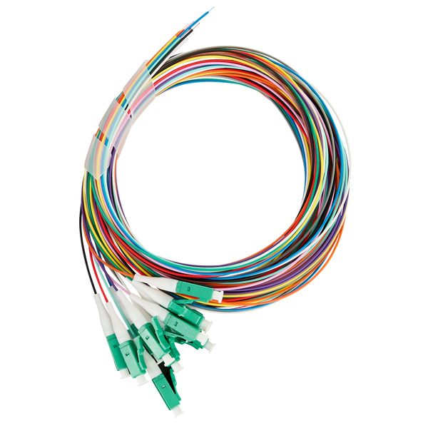 FO Pigtail LC/APC, 9/125æm OS2, 2.0m, Easy Strip, 12pcs image 1