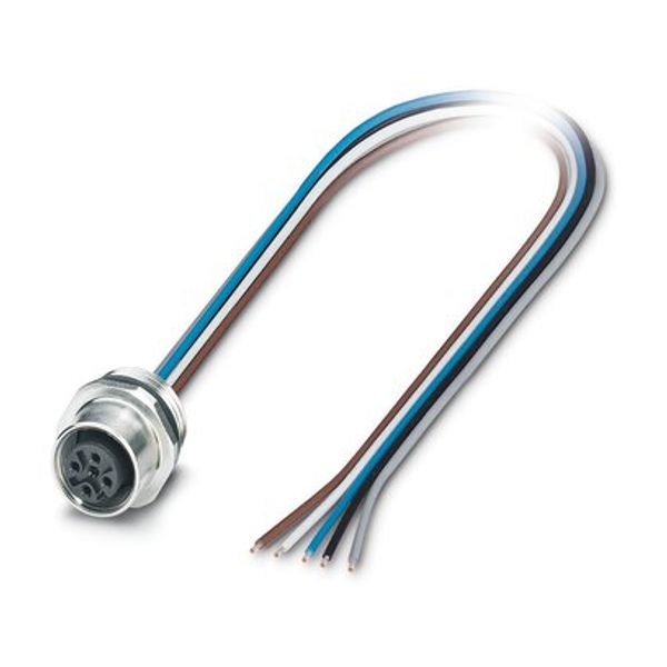 SACC-E-M12FS-5CON-PG9/1,0 VAPO - Device connector front mounting image 3
