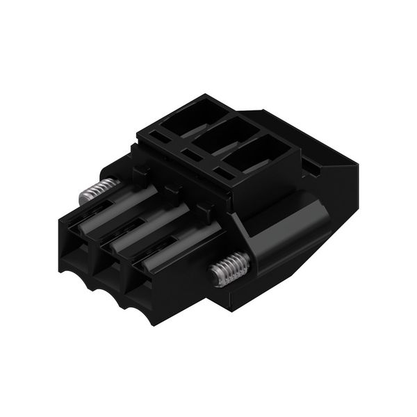 PCB plug-in connector, female plug, 3.50 mm, Number of poles: 3, 90°, Clamping yoke connection, Clamping range, max. : 1.5 mm², Box image 3