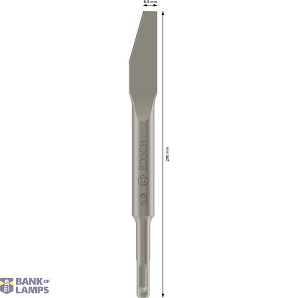 Mortar raking chisel SDS-plus 200 x 6,5 mm image 2