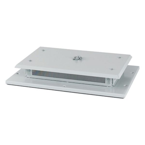 XLST4124 Top Panel, IP42, for WxD = 1200 x 400mm, grey image 3