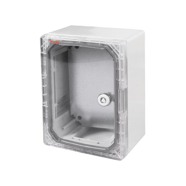 Cabinet MAGNA 39123-T, 280x210x130mm, transparent door, IP65 image 2