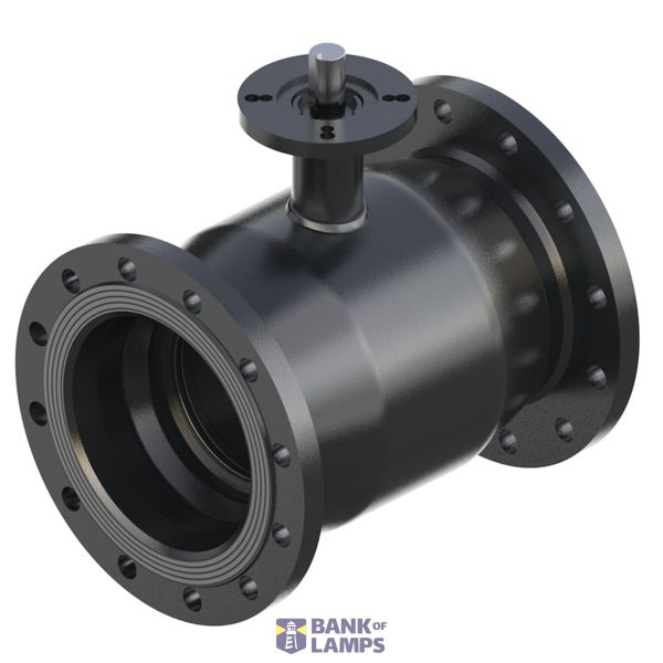 Ball valves, JIP-FF, RB, Gear flange, Reduced Bore, PN 25, DN 150, Flange image 1