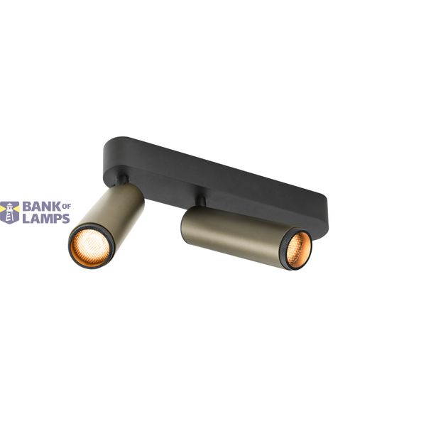 GRIP! M, surface mount ceiling dbl PHASE 2700K 28W 42ø cu/bl image 1