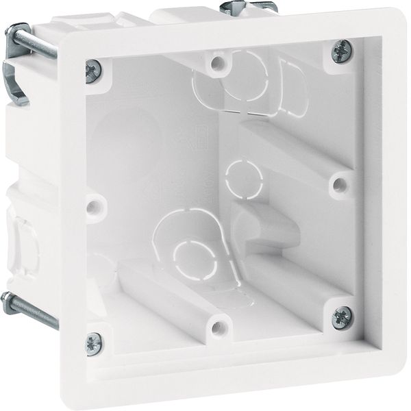 Wall box 1gang for hollow-wall mounting, R.8, light grey image 1