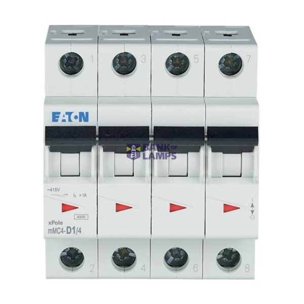 mMC4-D1/4 Eaton Moeller series xPole (Style 5) - mMC4/6/M MCB image 1