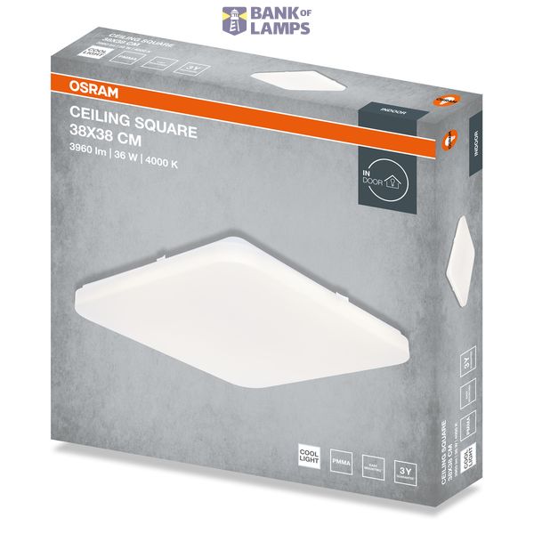 CEILING SQUARE 36W 840 IP20 OSRAM image 1