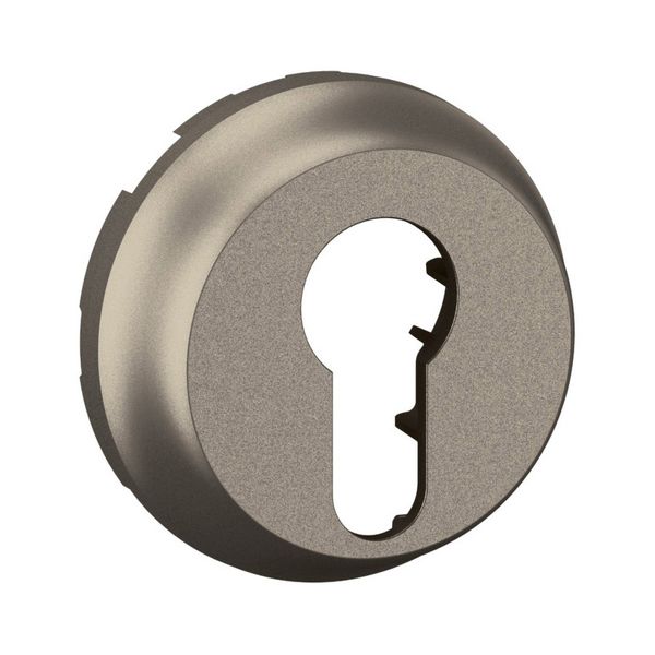 3 POSITIONS KEYED PUSH BUTTON ROCKER TITANIUM image 1