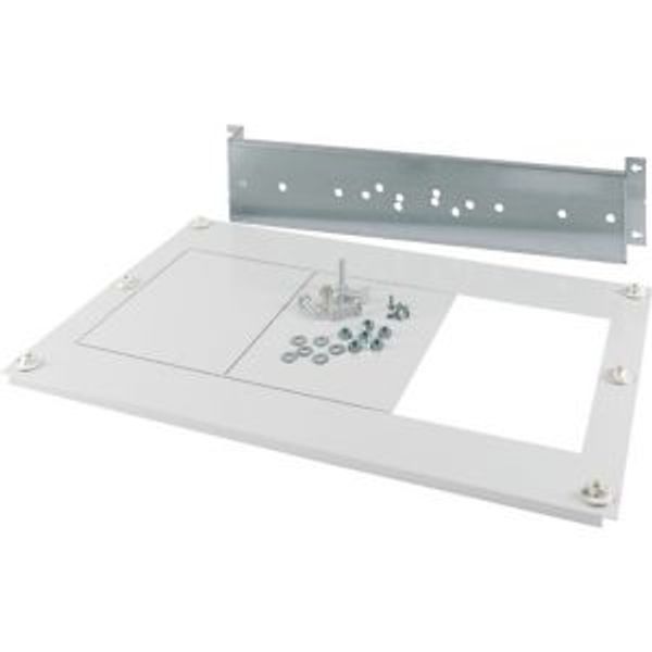 BPZ-XNH2X-2/X-600-MV-W NH switch-disconnectors mounting unit, 400A, W=600mm, XNH2 3p, mounting on mounting plate image 2