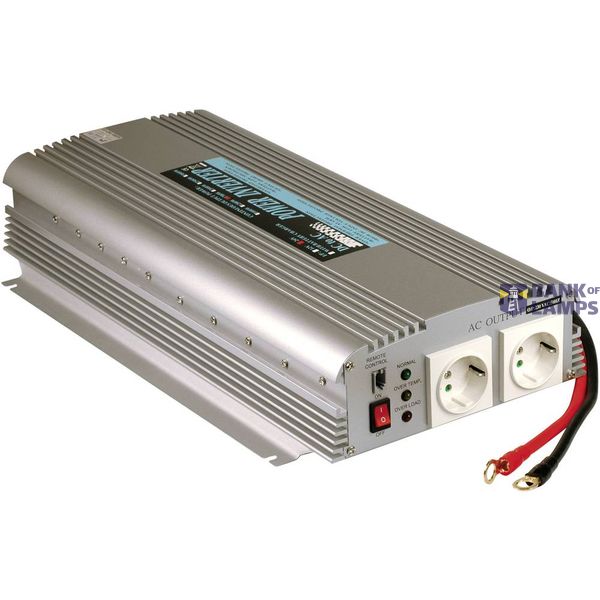 A301-1K7-F3 DC/AC Converter 12V, 230V 1500W, MEAN WELL image 1